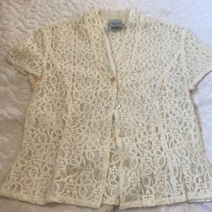 VINTAGE COUNTRY ROAD SHORT SLEEVE BLOUSE